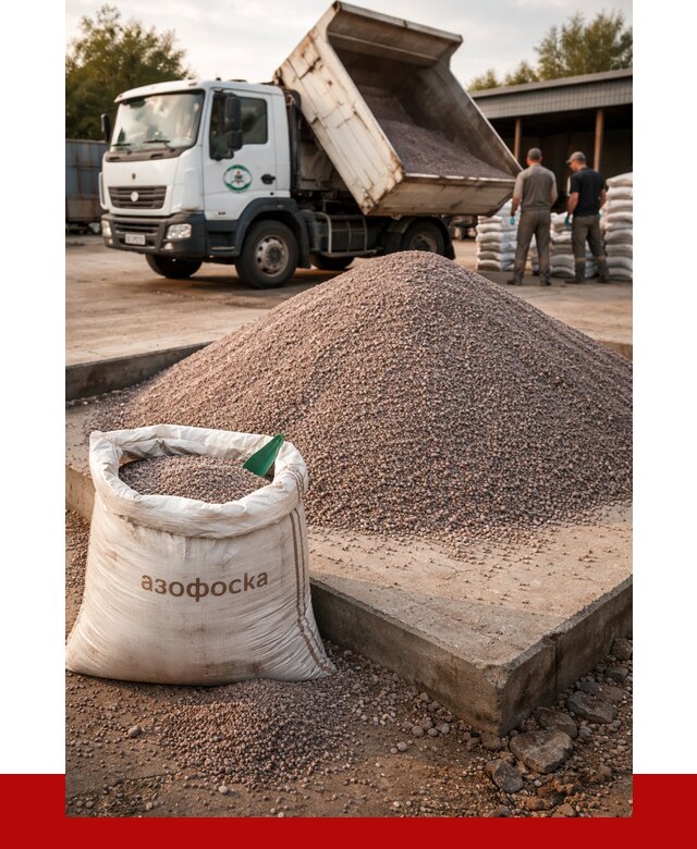 Купить азофоска в Сафонове с доставкой от 1230 р. за куб | ПРОНЕРУДСфн