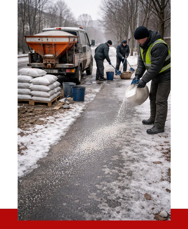 Реагент против гололеда в Сафонове с доставкой от 4612 р. | ПРОНЕРУДСфн