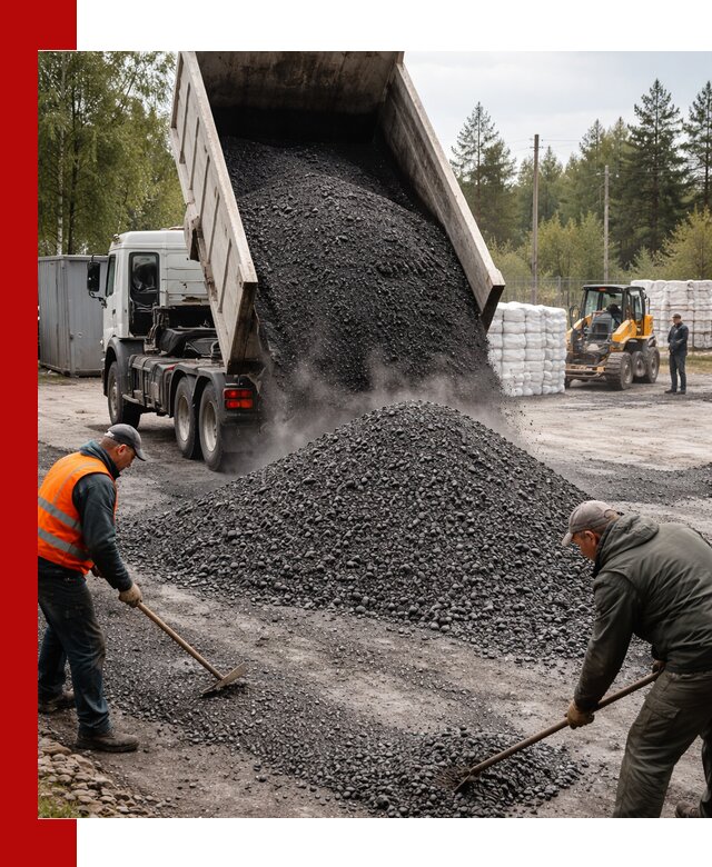 Доставка и продажа асфальтного гранулята в Сафонове