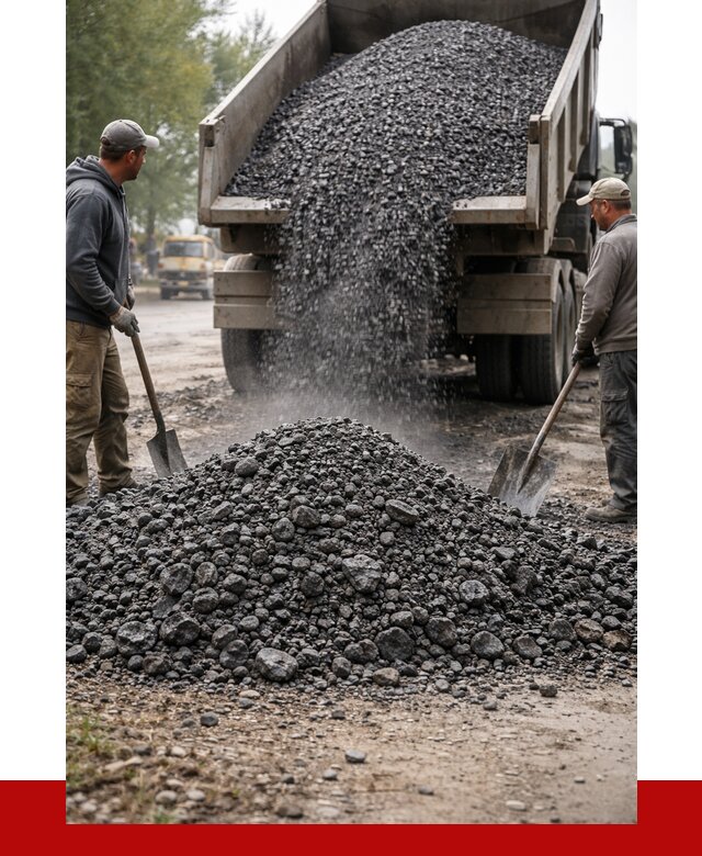 Дробленый асфальт в Сафонове от 2869 р. с доставкой | ПРОНЕРУДСфн