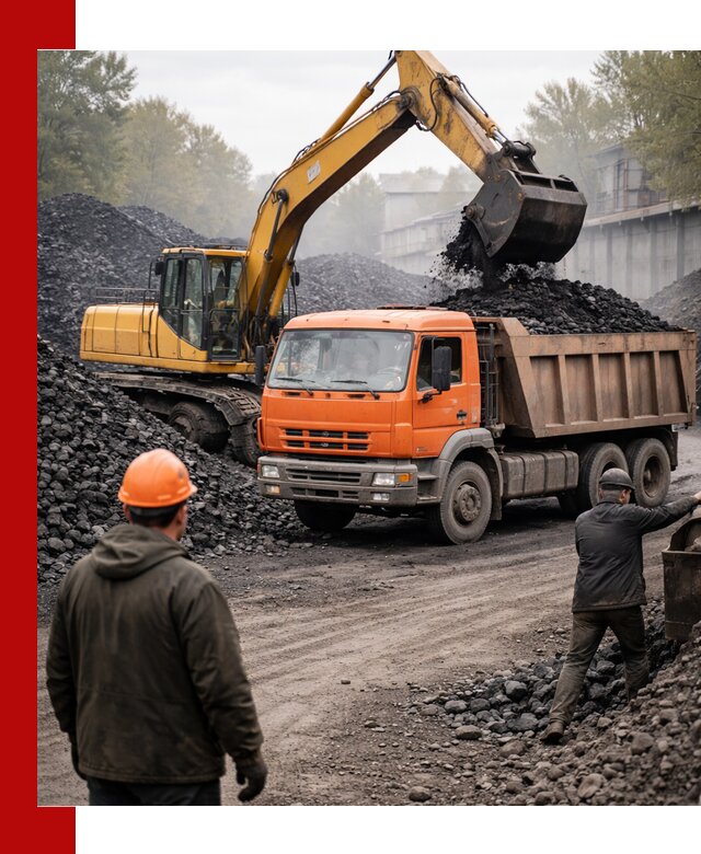 Доставка угля автотранспортом в Сафонове быстро и выгодно