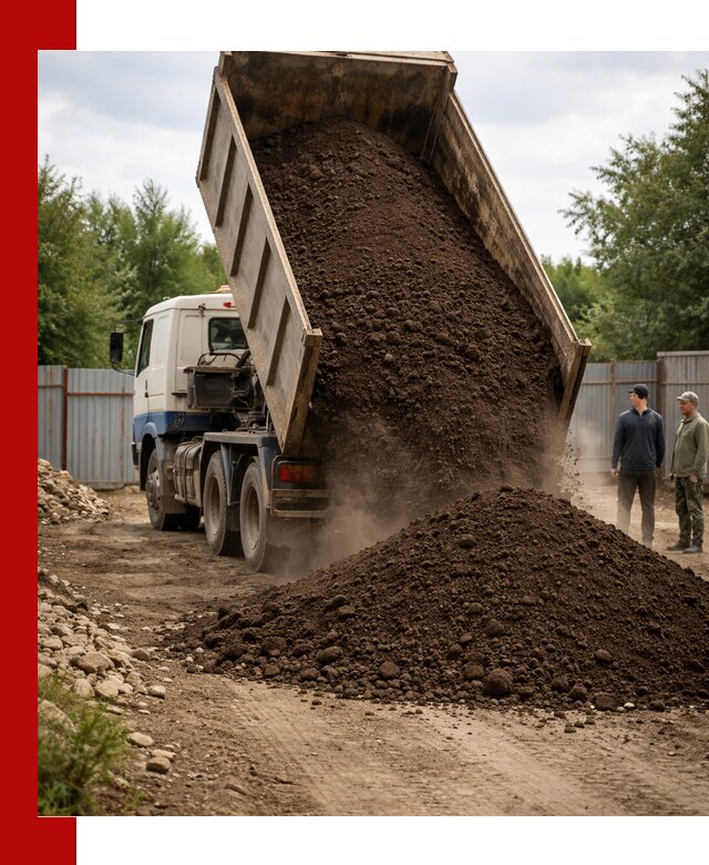 Доставка самосвалом 10 кубов в Сафонове быстро и надёжно