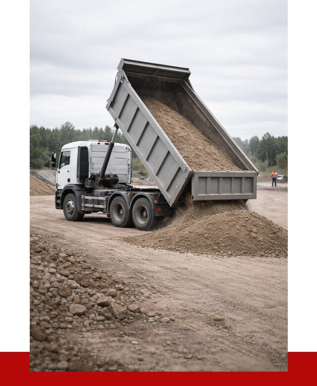 Доставка самосвалом 15 кубов в Сафонове от 6661 руб. | ПРОНЕРУДСфн