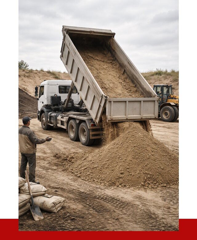 Доставка самосвалом 20 кубов в Сафонове от 7686 р. | ПРОНЕРУДСфн