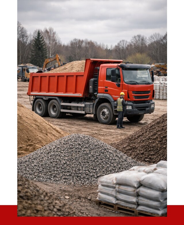 Доставка самосвалом 25 кубов в Сафонове от 7686 р. | ПРОНЕРУДСфн
