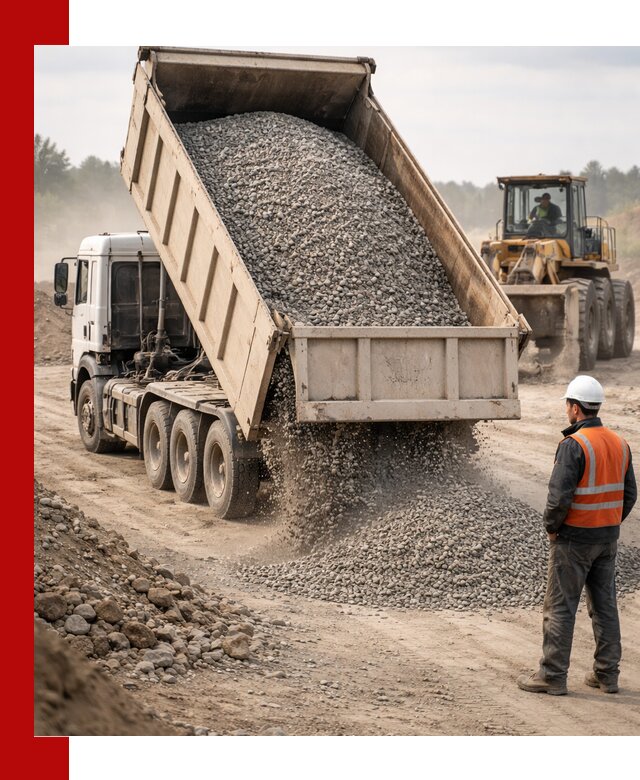 Доставка самосвалом 40 кубов цемента и сыпучих в Сафонове