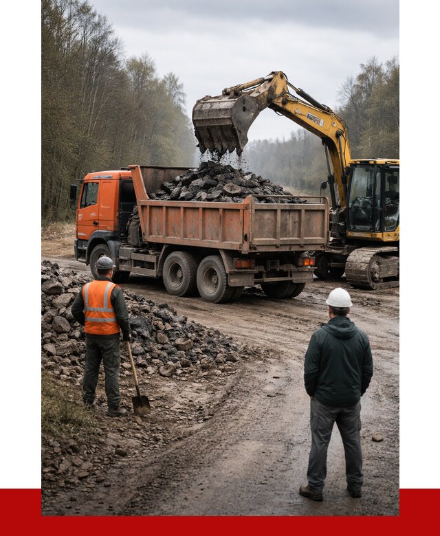 Вывоз асфальта в Сафонове от 4612 р. самосвалом ПРОНЕРУДСфн