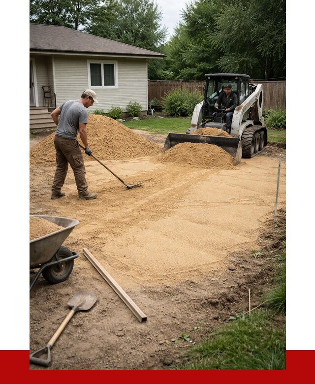 Отсыпка участка песком в Сафонове, от 2562 р., ПРОНЕРУДСфн