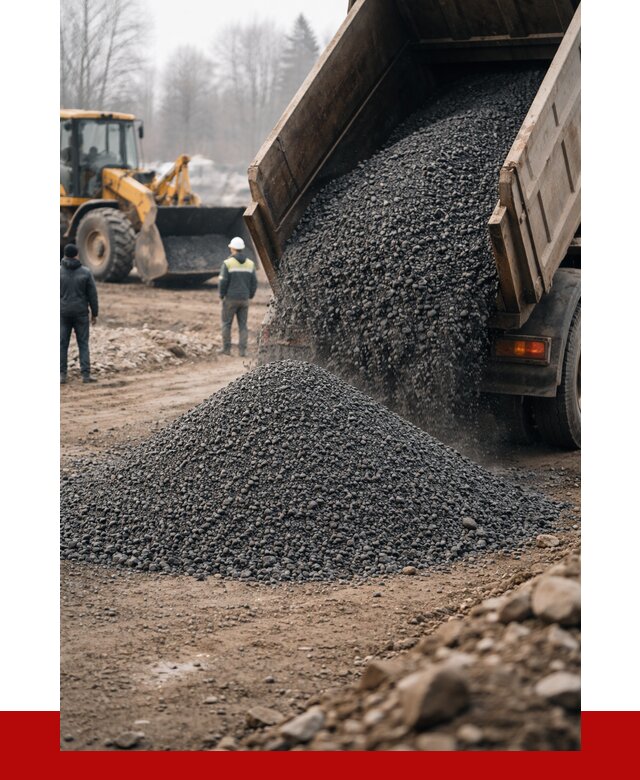Асфальтовая крошка в Сафонове с доставкой от 1845 р. | ПРОНЕРУДСфн